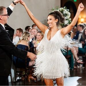 Nadine Merabi Sadie White Dress